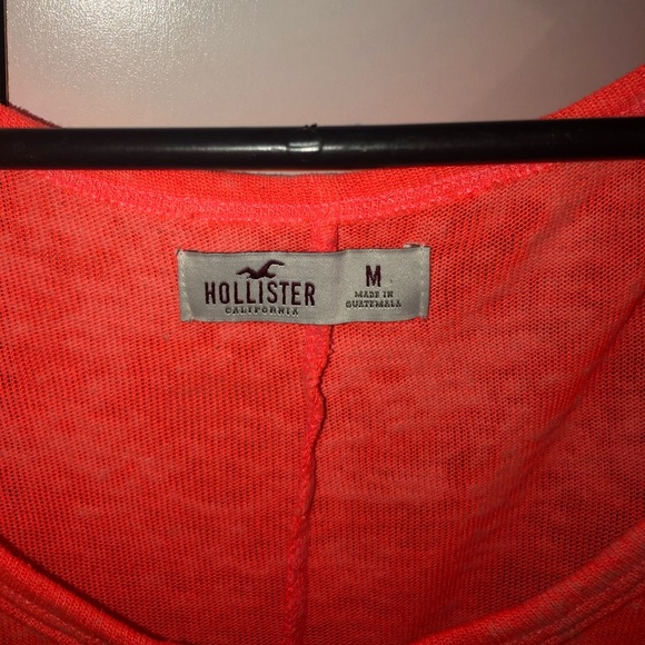 Hollister Neon Orange Top - Picture 8 of 10